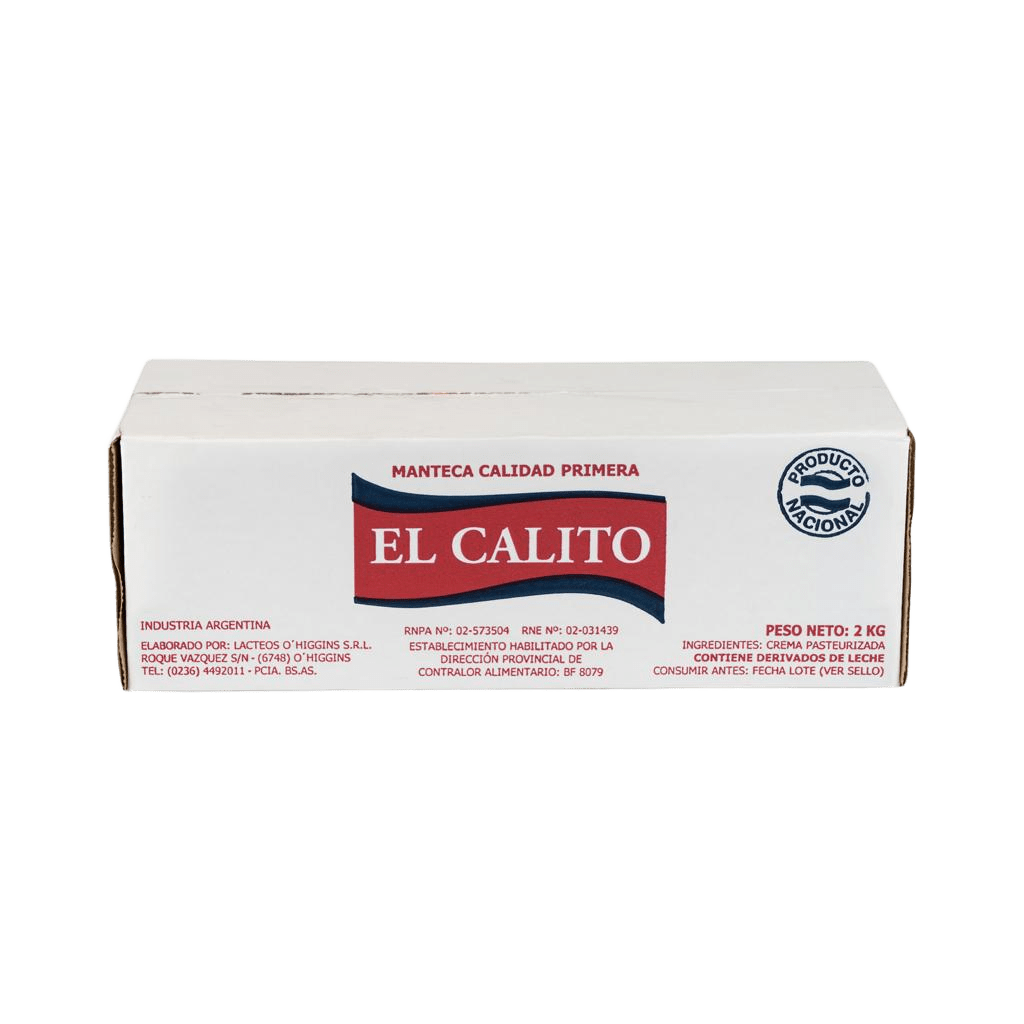 Manteca elcalito 2kg